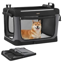 songmics-transporter-dla-psa-przenosny-skladany-czarny-53x76x53cm