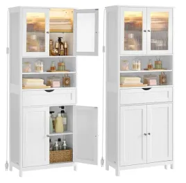 songmics-szafka-lazienkowa-z-oswietleniem-waska-wolnostojaca-170cm