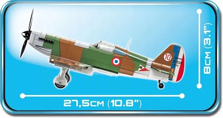 cobi-5720-dewoitine-d-520-samolot