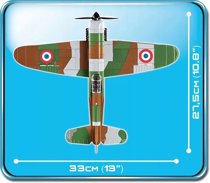 cobi-5720-dewoitine-d-520-samolot