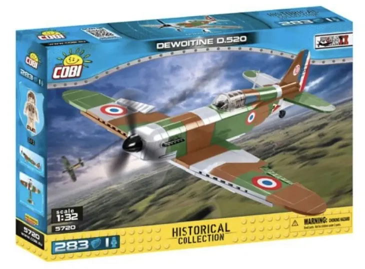 cobi-5720-dewoitine-d-520-samolot