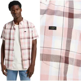 lee-button-down-rosa-aurora-koszula-bawelniana-meska-krotki-rekaw-regular-l