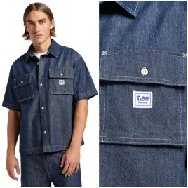 lee-workwear-shirt-bardzo-luzna-koszula-jeansowa-meska-krotki-rekaw-m