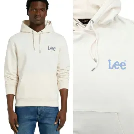 lee-wobbly-lee-hoodie-ecru-bluza-bawelniana-meska-z-kapturem-kangurka-m
