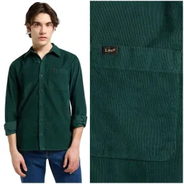 lee-leesure-shirt-jade-forest-bawelniana-koszula-sztruksowa-meska-m
