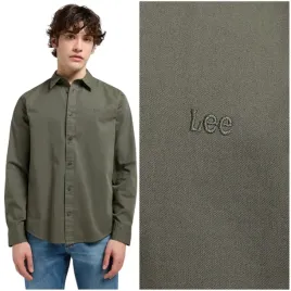 lee-patch-shirt-olive-gray-zielona-koszula-bawelniana-meska-male-logo-m