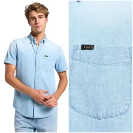 lee-button-down-ss-desert-koszula-jeansowa-meska-krotki-rekaw-regular-m