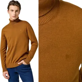 wrangler-turtleneck-monks-robe-brazowy-golf-z-dodatkiem-welny-regular-xl
