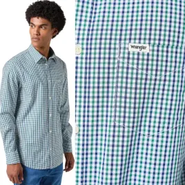 wrangler-1-pocket-shirt-green-navy-bawelniana-koszula-w-drobna-krate-s