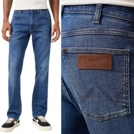 wrangler-greensboro-dean-dzins-proste-ciemne-spodnie-jeansowe-w31-l32