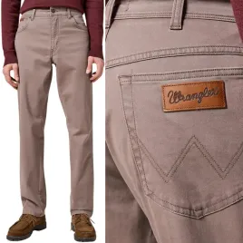 wrangler-texas-iron-proste-pastelowo-brazowe-spodnie-materialowe-w32-l32