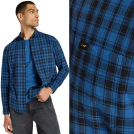 lee-button-down-blue-niebieska-bawelniana-koszula-w-krate-regular-fit-m