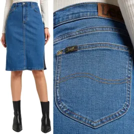 lee-skirt-slim-calming-dopasowana-spodnica-jeansowa-rozciecia-po-bokach-w27