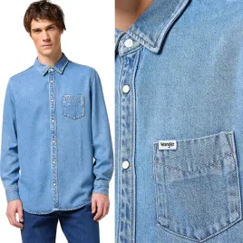 wrangler-1-pkt-shirt-light-stone-dzins-klasyczna-koszula-jeansowa-meska-m
