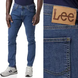 lee-luke-mid-stonewash-dzins-mocno-zwezane-ciemne-spodnie-jeansowe-w38-l34