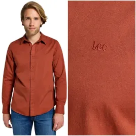 lee-patch-shirt-sweet-maple-ruda-koszula-bawelniana-meska-male-logo-l