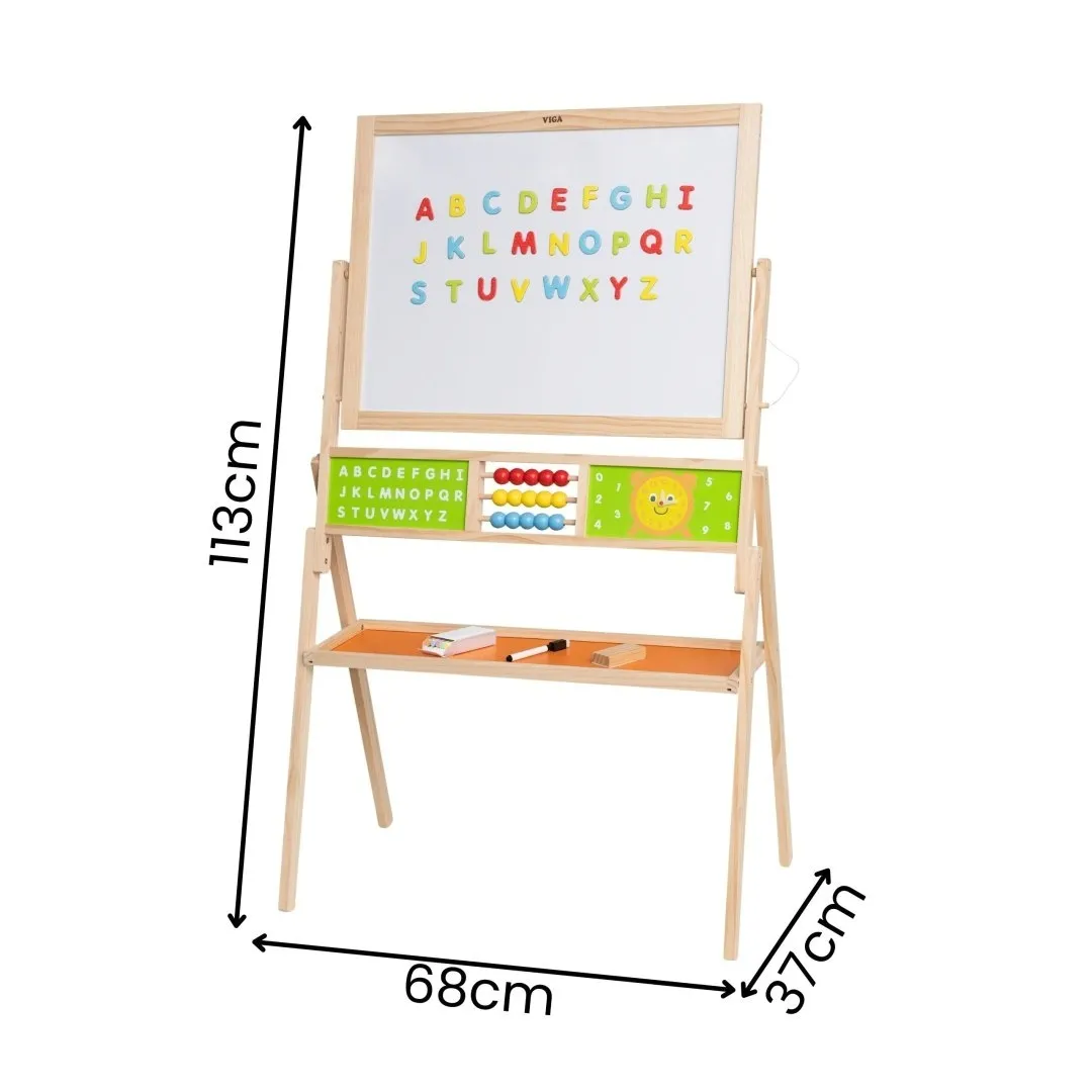 viga-duza-tablica-edukacyjna-2w1-stan-nowy