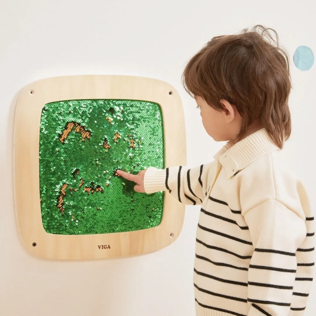 viga-panel-aktywnosci-scienny-z-cekinami