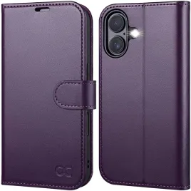 ocase-etui-skorzane-do-iphone-16-z-klapka-portfel-rfid-ciemny-fiolet