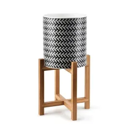 doniczka-ceramiczna-na-stojaku-czarna-oslonka-do-wnetrz-na-kwiaty-18cm-ava