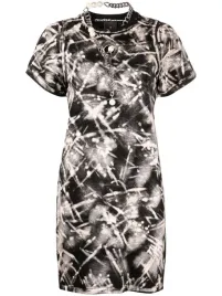 sukienka-pinko-paint-splatter-print-t-shirt
