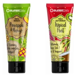 zestaw-supertan-bronzer-pineappleandmango-150ml-tingle-tropical-fruit-150ml