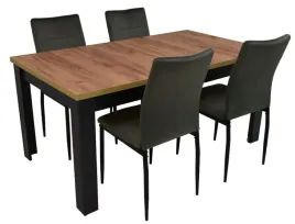 stol-rozkladany-90x160-200cm-4-krzesla-tapicerowane-szare