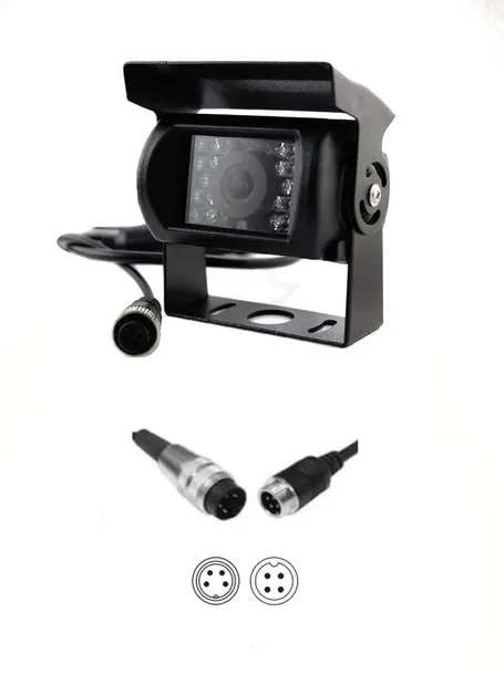 Kamera cofania + Adapter redukcja kamery do ORLACO SCANIA CAT