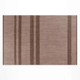 balkonowy-dywan-winylowy-brazowy-w-linie-boho-imitacja-tkaniny-100x150-cm