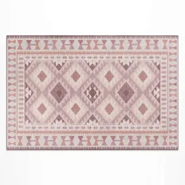 winylowy-dywan-z-nadrukiem-blado-rozowe-romby-imitacja-tkaniny-150x255-cm