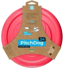 waudog-pitchdog-dysk-latajacy-24cm-rozowy