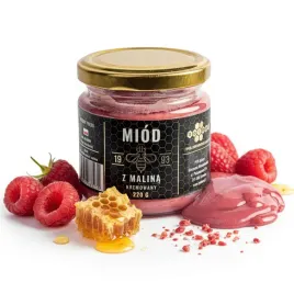 miod-kremowany-z-malina-220g-polski-premium