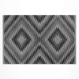 nowoczesny-dywan-winylowy-ciemne-rownolegloboki-imitacja-tkaniny-150x255-cm