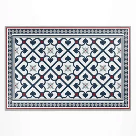 nowoczesny-dywan-winylowy-outdoor-kwieciste-romby-ozdobne-plytki-140x210-cm