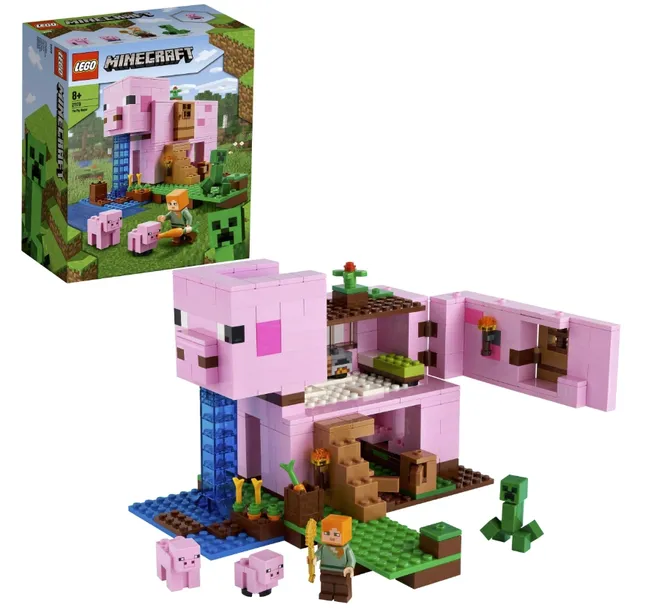 LEGO Minecraft 21170 Dom w kształcie świni O