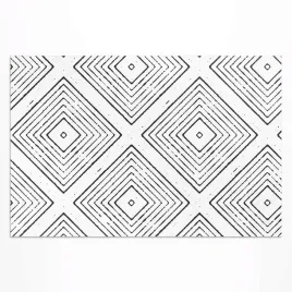 ozdobny-zewnetrzny-dywan-winylowy-regularne-kwadraty-boho-wzor-140x210-cm