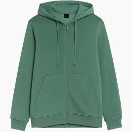 bluza-meska-4f-rozpinana-z-kapturem-dresowa-sportowa-nieocieplana-zielona-l