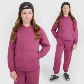bluza-dziewczeca-4f-sportowa-z-kapturem-ocieplana-dresowa-ciemny-fiolet-140