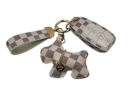 mercedes-etui-na-kluczyk-pilot-brelok-skorzany-piesek-klasa-c-e-glc-gle
