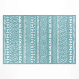 tarasowy-dywan-winylowy-wzor-indianska-tekstura-imitacja-tkaniny-80x120-cm
