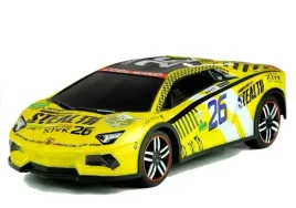 zolte-auto-zdalnie-sterowane-sportowe-pilot