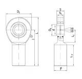 ucho-silownika-fe-35d-stan-nowy