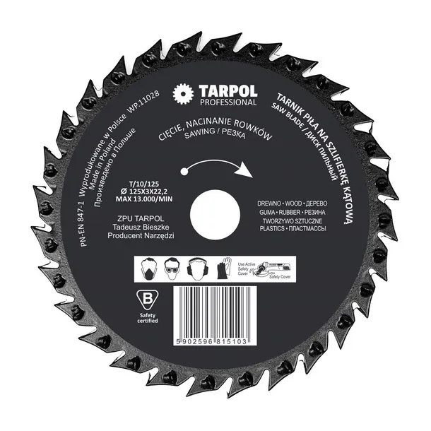 tarnik-pila-t-10-125-mm-stan-nowy