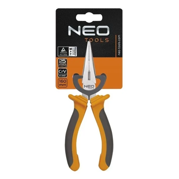 szczypce-wydluzone-proste-160mm-marka-neo-tools