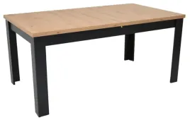 stol-rozkladany-90x160-200cm-blat-dab-artisan-czarny-c-14-do-kuchni-jadalni