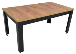stol-rozkladany-90x160-200-cm-blat-dab-craft-czarny-c-14-do-kuchni-jadalni