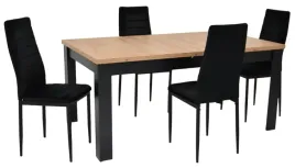 stol-z-krzeslami-90x160-200-stol-c-14-dab-artisan-4x-krzeslo-ch-3-czarne