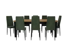 stylowy-komplet-jadalniany-stol-100x200-300cm-8-krzesel-zielen