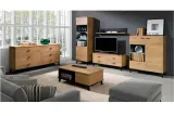 witryna-do-salonu-101-cm-dab-lefkas-czarny-stan-nowy