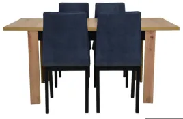 4-krzesla-tapicerowane-niebieskie-stol-80x120